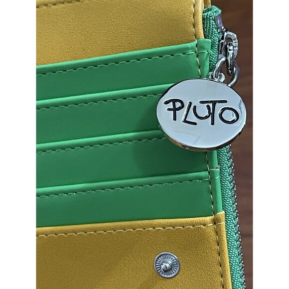 Loungefly x Disney Pluto Cosplay Flap Wallet (Orange/Green, One Size) - Picture 10 of 14
